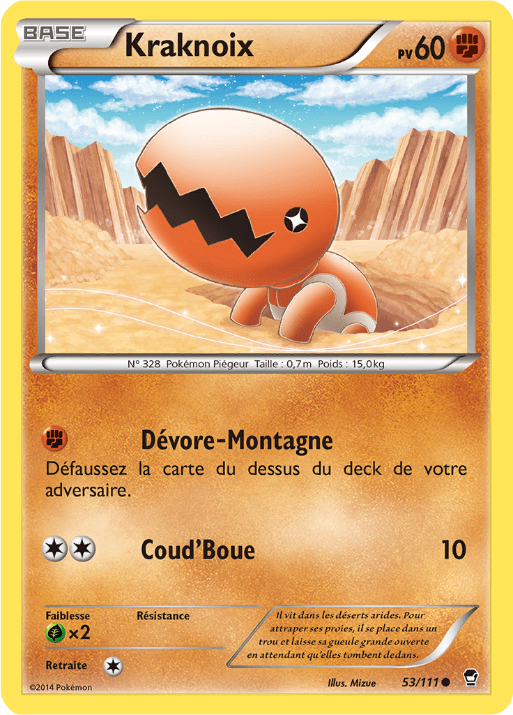 Kraknoix - XY Poings Furieux - 053 - Commune