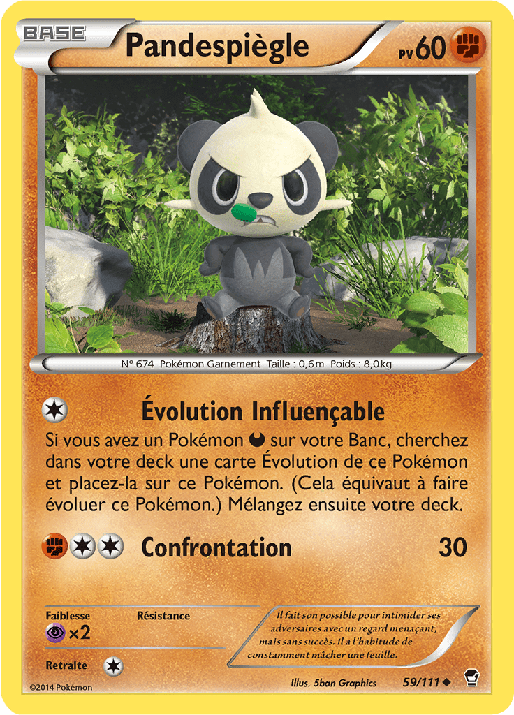 Pandespiègle - XY Poings Furieux - 059 - Peu commune