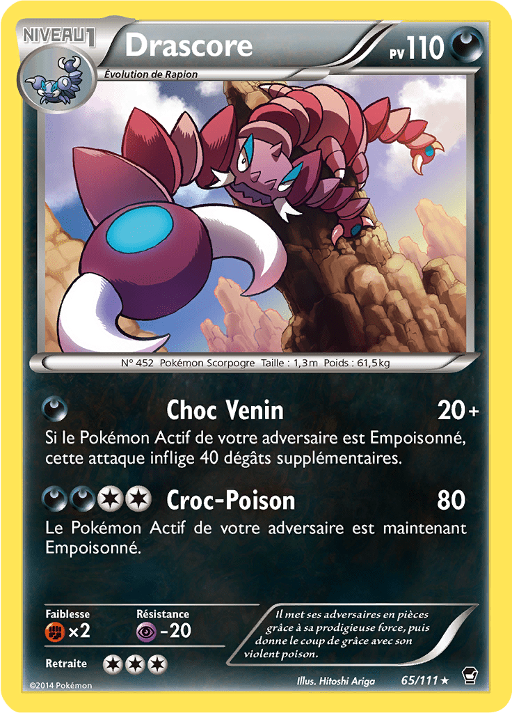 Drascore - XY Poings Furieux - 065 - Rare
