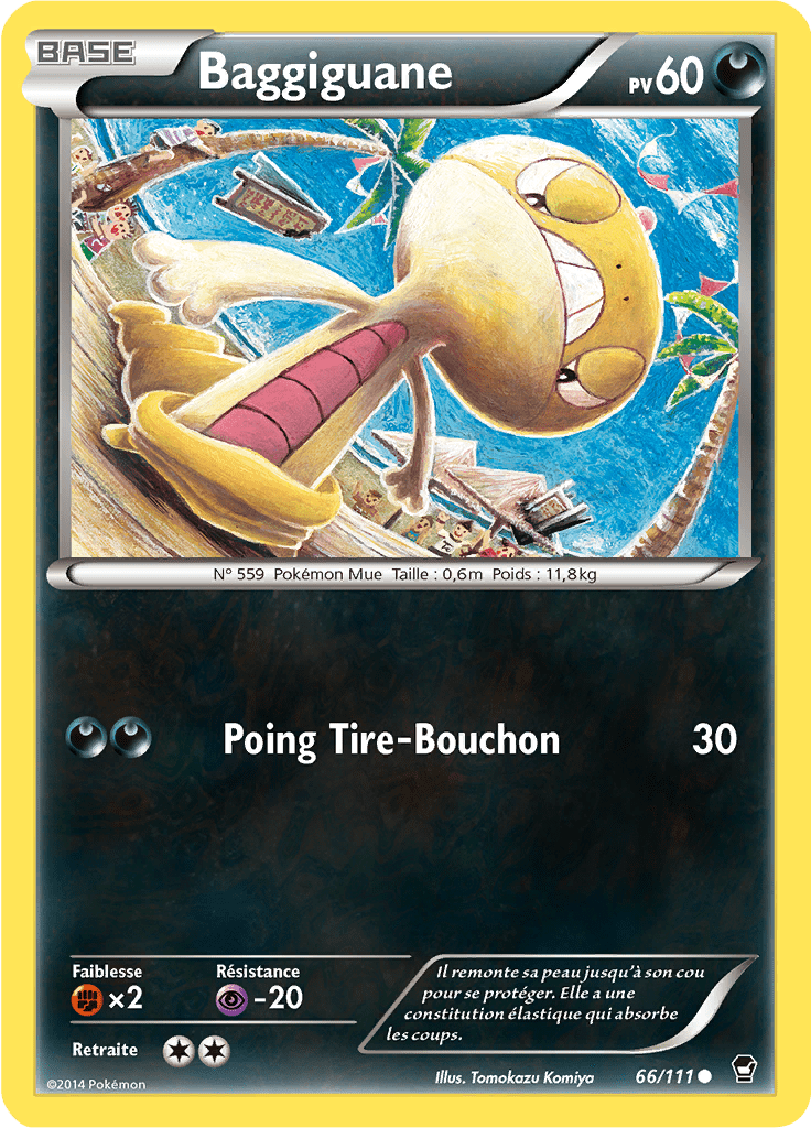 Baggiguane - XY Poings Furieux - 066 - Commune