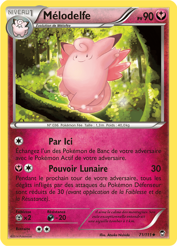 Mélodelfe - XY Poings Furieux - 071 - Peu commune