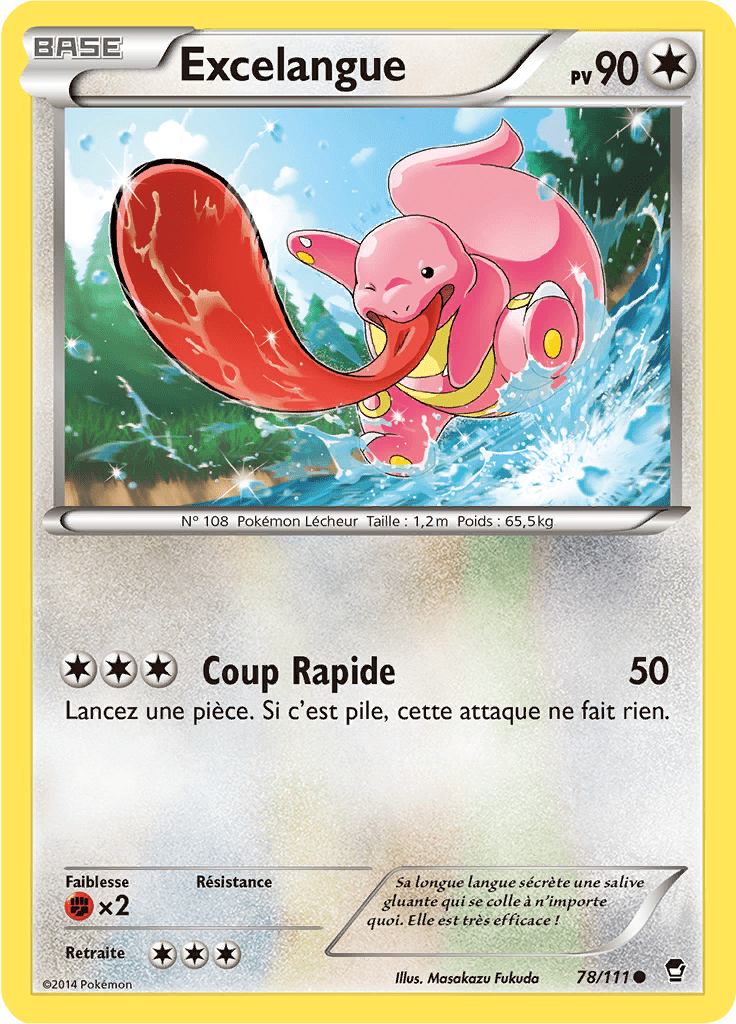 Excelangue - XY Poings Furieux - 078 - Commune