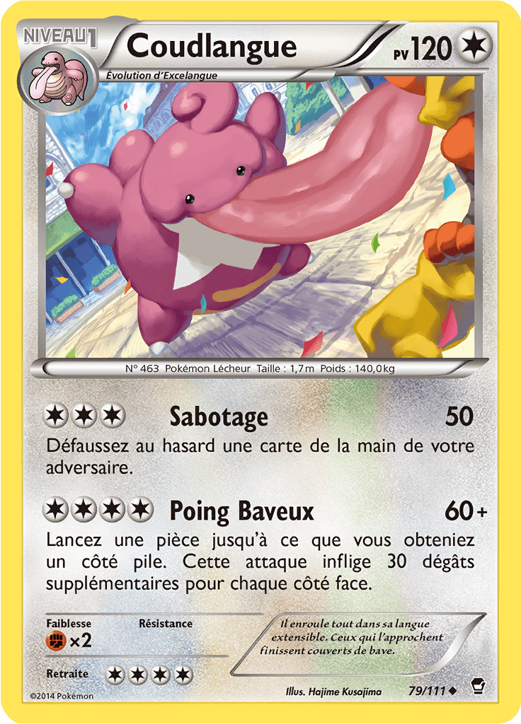 Coudlangue - XY Poings Furieux - 079 - Peu commune