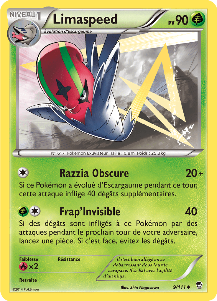 Limaspeed - XY Poings Furieux - 009 - Peu commune