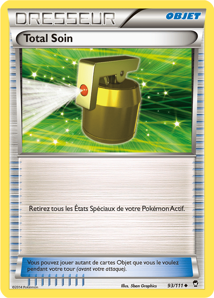 Total Soin - XY Poings Furieux - 093 - Peu commune