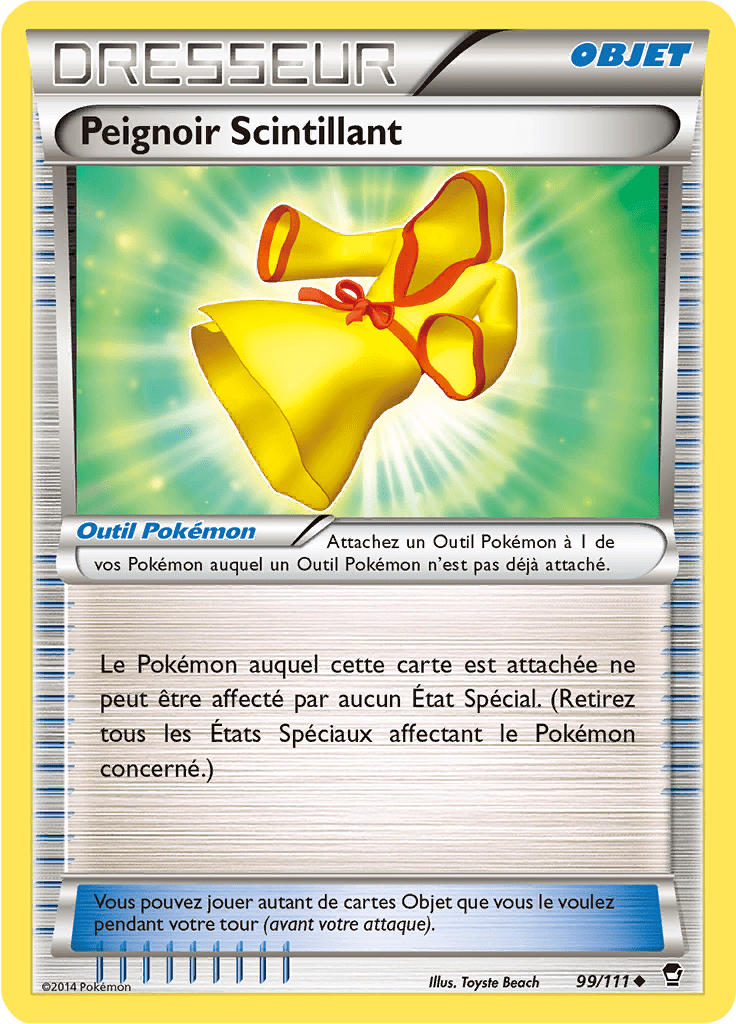 Peignoir Scintillant - XY Poings Furieux - 099 - Peu commune