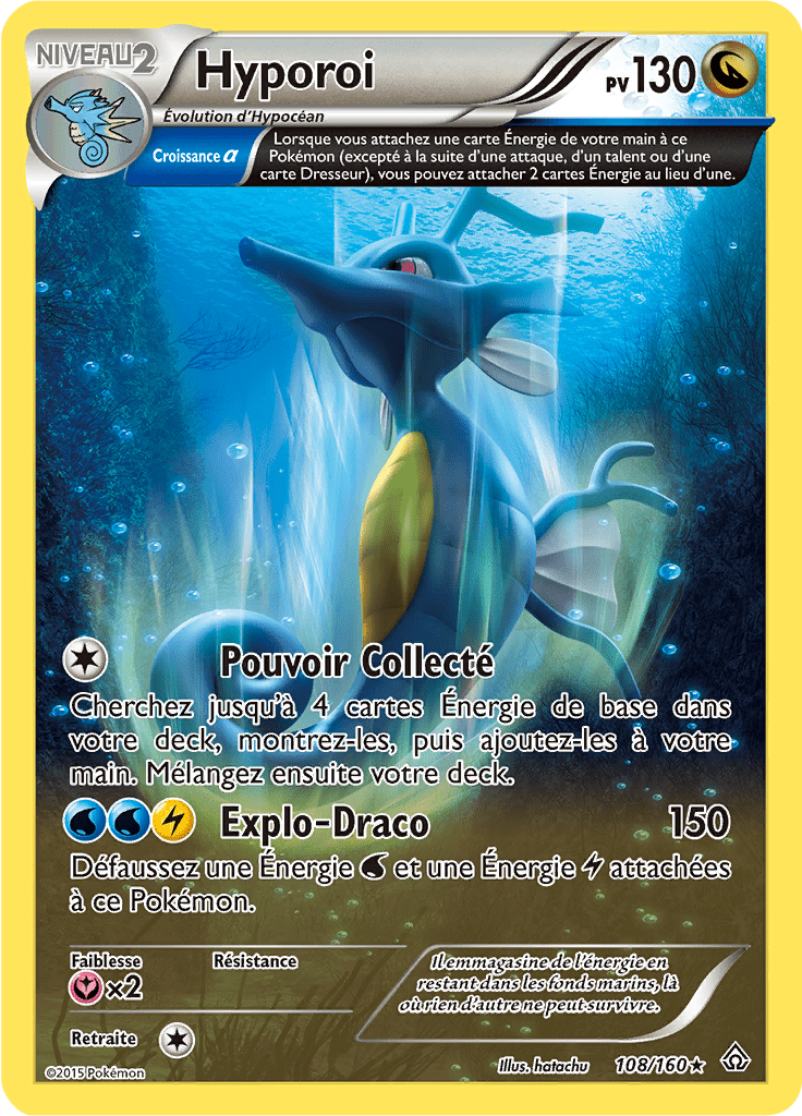 Hyporoi - XY Primo-Choc - 108 - Holographique rare