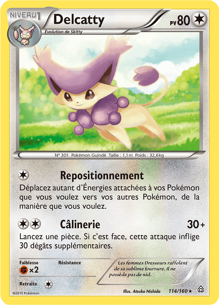 Delcatty - XY Primo-Choc - 114 - Rare