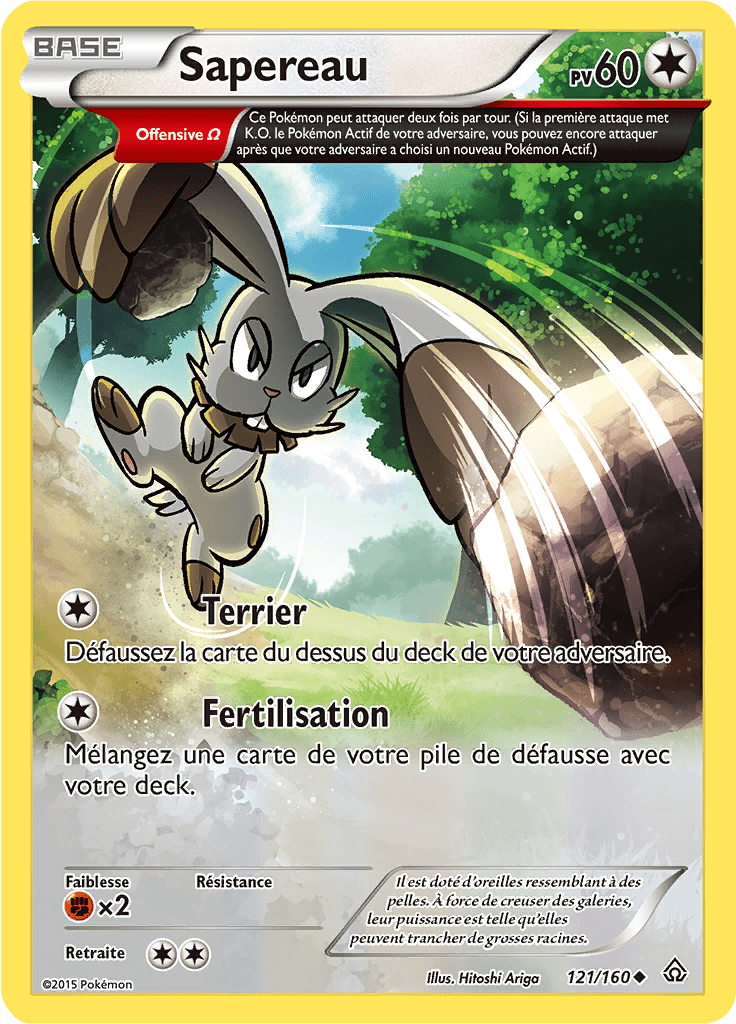 Sapereau - XY Primo-Choc - 121 - Peu commune