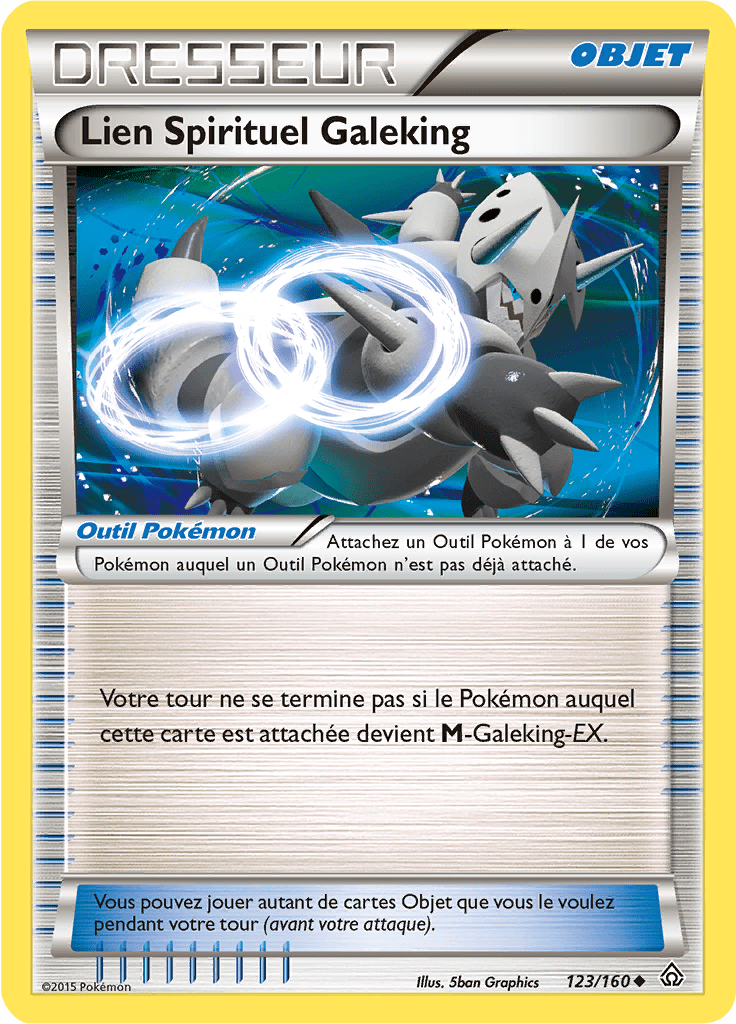 Lien Spirituel Galeking - XY Primo-Choc - 123 - Peu commune