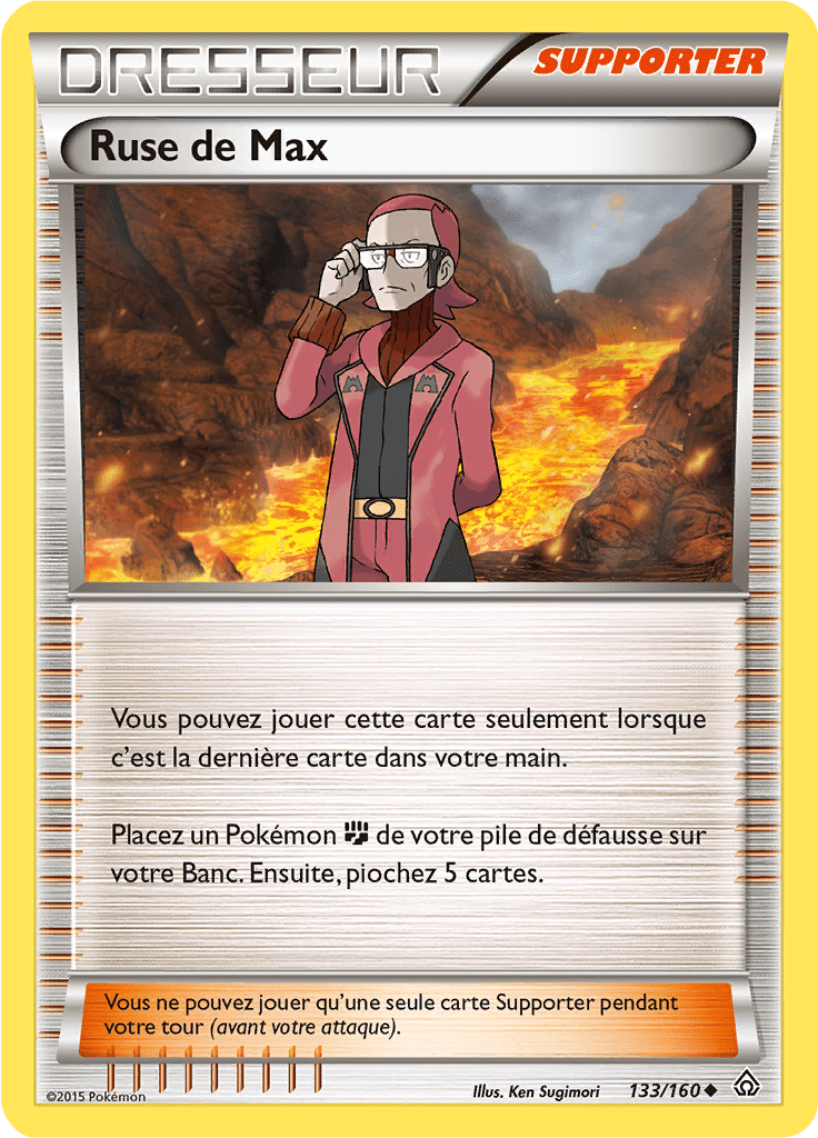 Ruse de Max - XY Primo-Choc - 133 - Peu commune