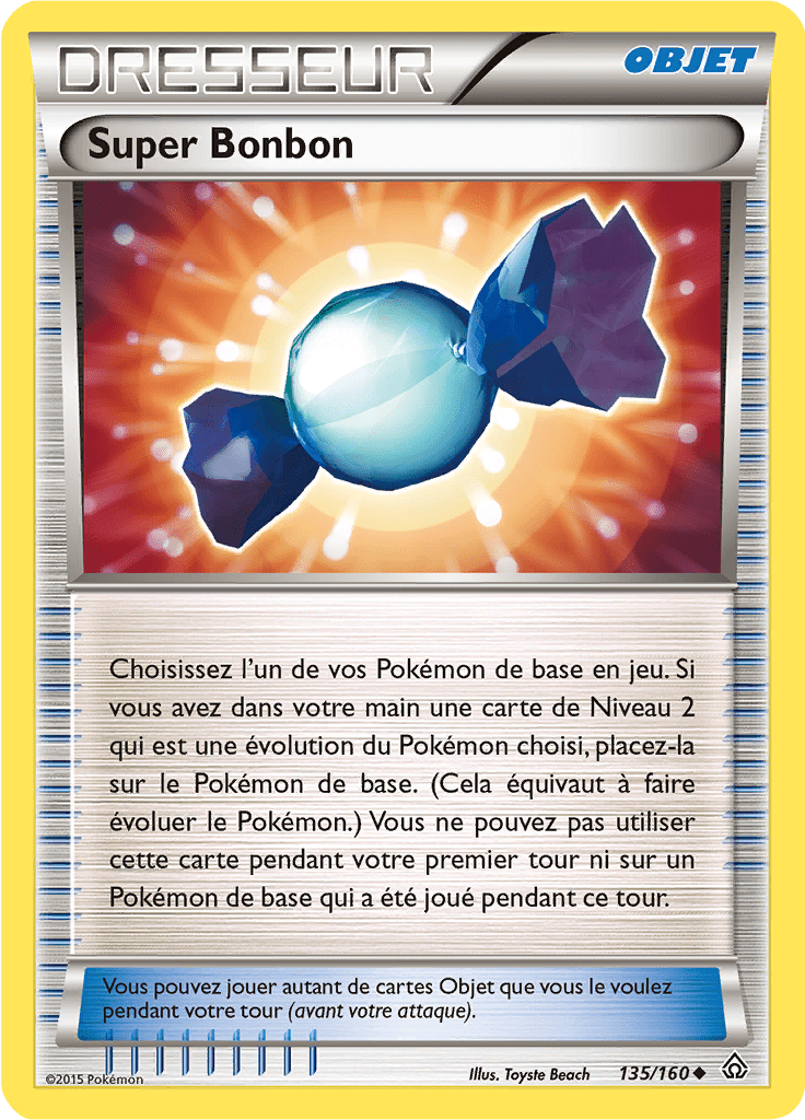 Super Bonbon - XY Primo-Choc - 135 - Peu commune