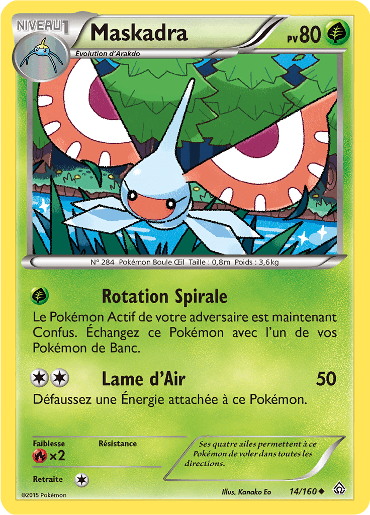 Maskadra - XY Primo-Choc - 014 - Peu commune
