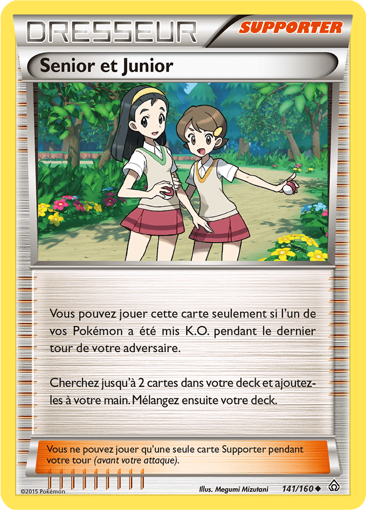 Senior et Junior - XY Primo-Choc - 141 - Peu commune