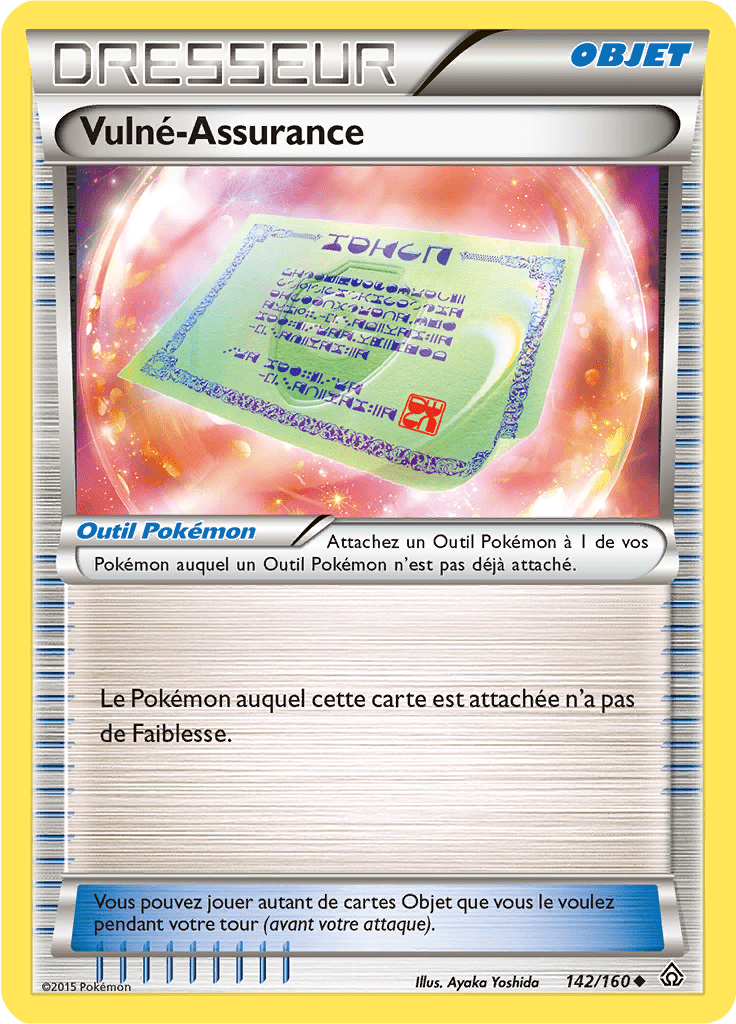 Vulné-Assurance - XY Primo-Choc - 142 - Peu commune