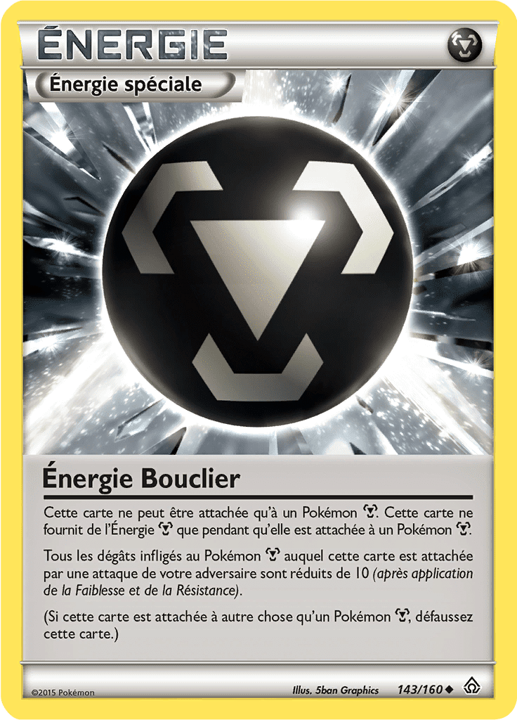 Énergie Bouclier - XY Primo-Choc - 143 - Peu commune