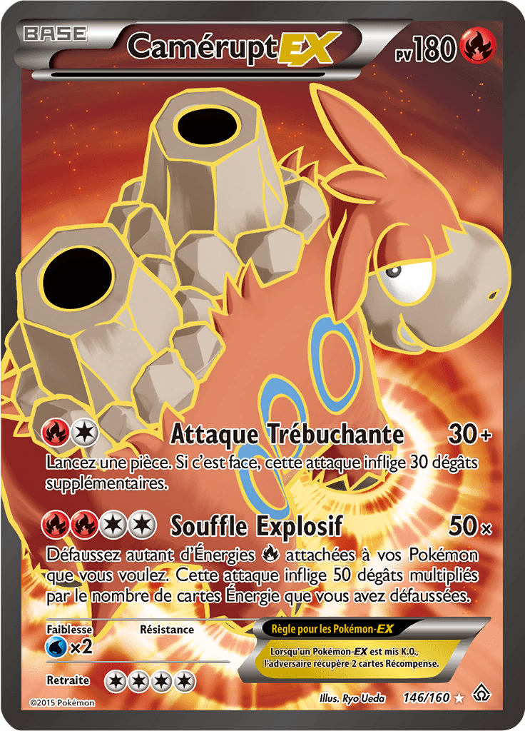 Camérupt - XY Primo-Choc - 146 - Ultra rare