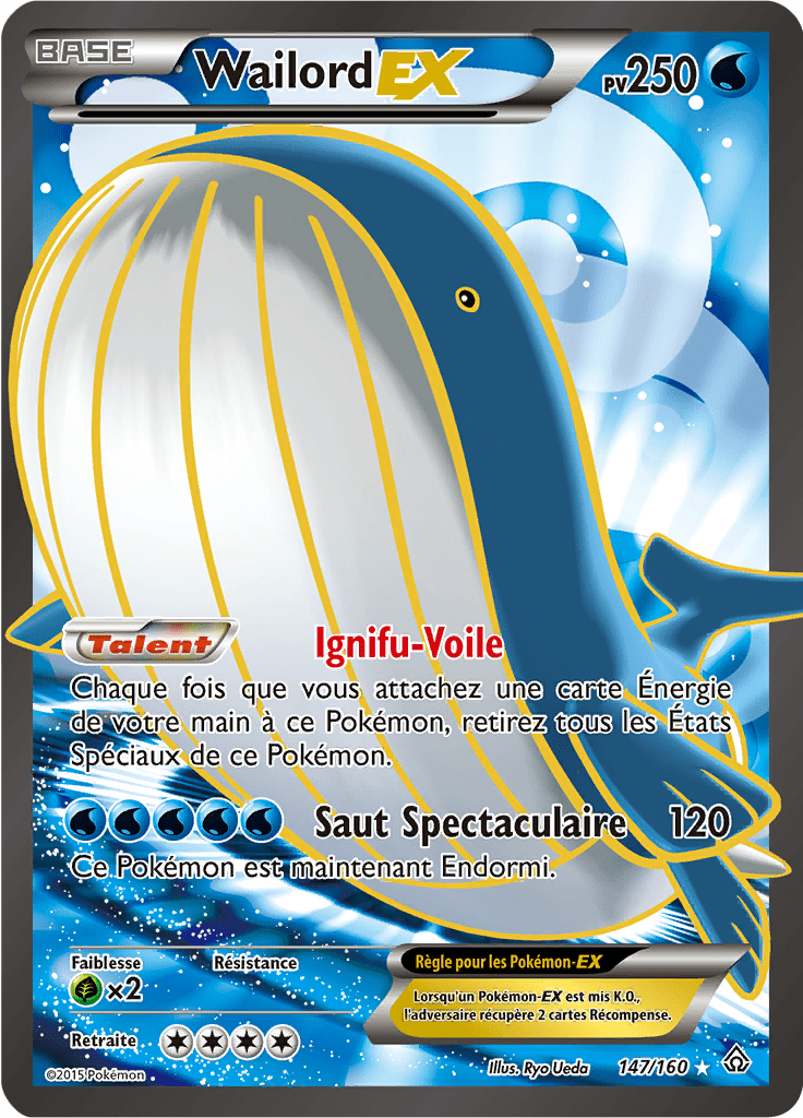 Wailord - XY Primo-Choc - 147 - Ultra rare
