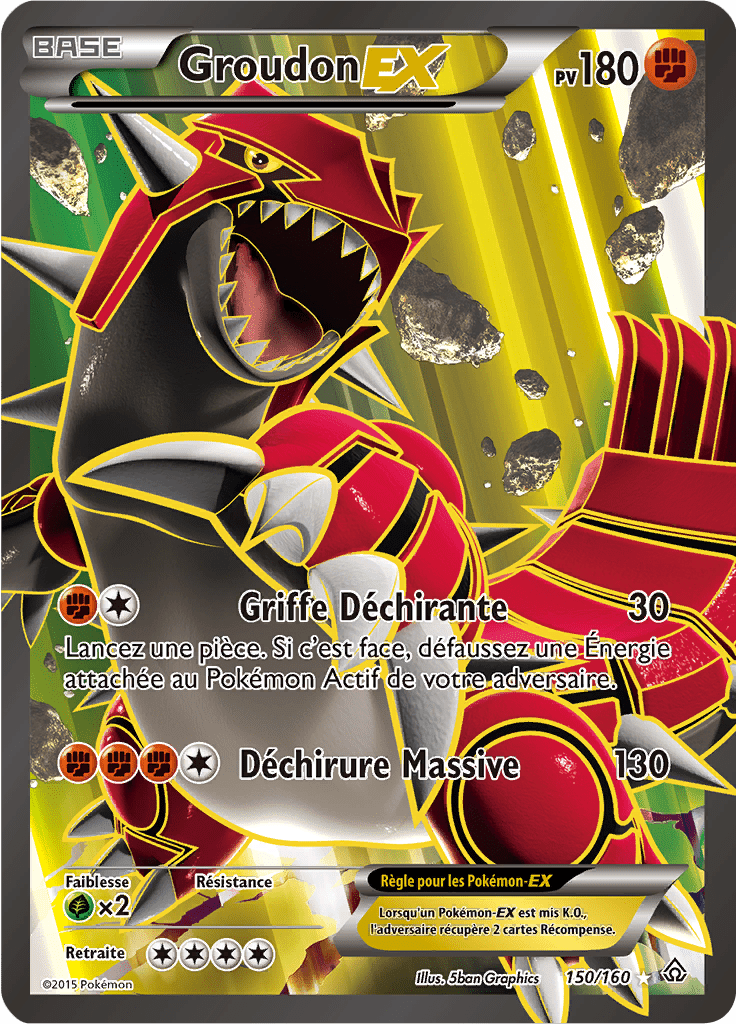 Groudon - XY Primo-Choc - 150 - Ultra rare