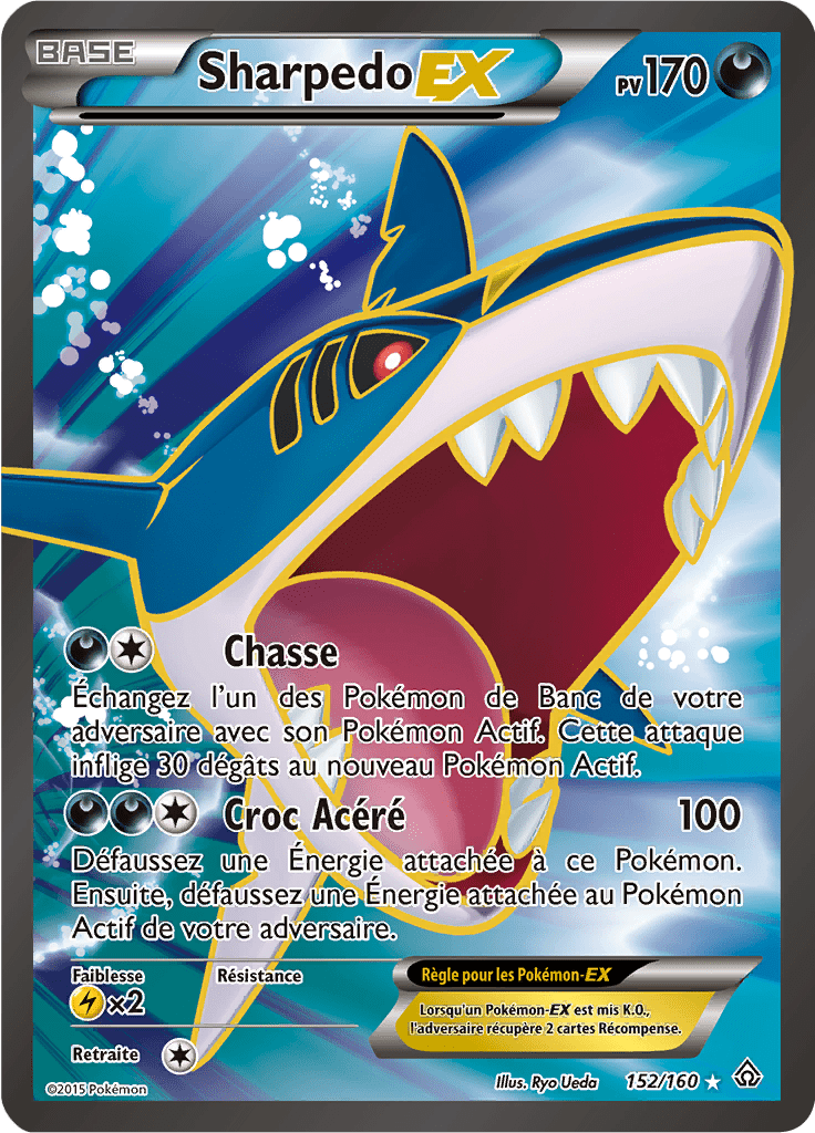 Sharpedo - XY Primo-Choc - 152 - Ultra rare