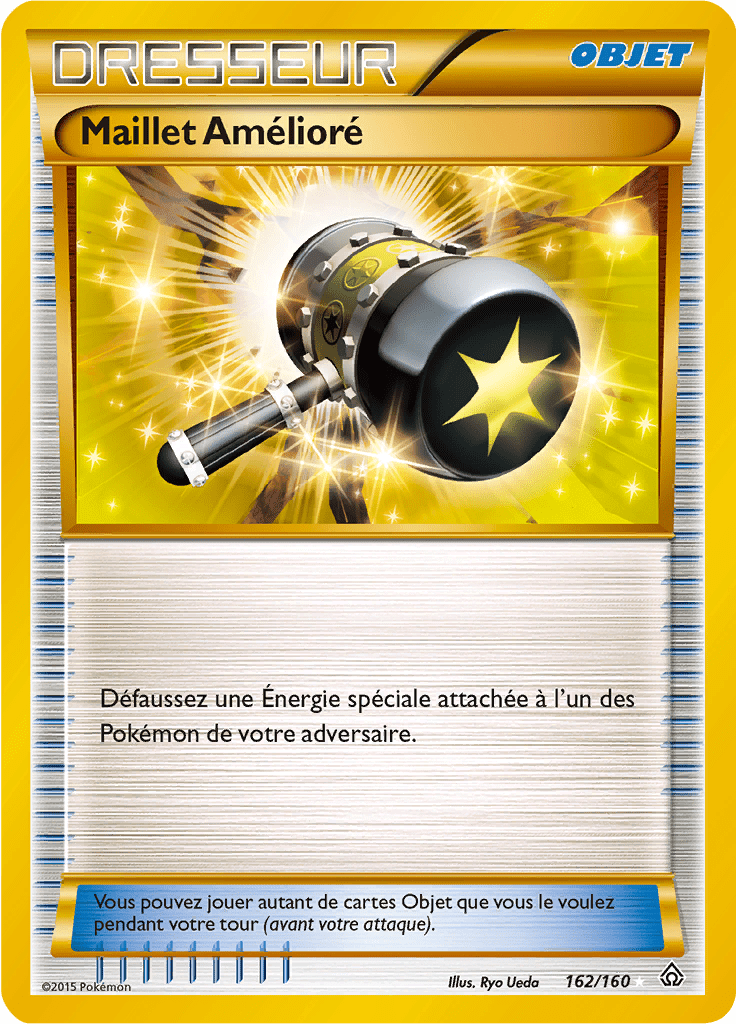 Maillet Amélioré - XY Primo-Choc - 162 - Holographique rare