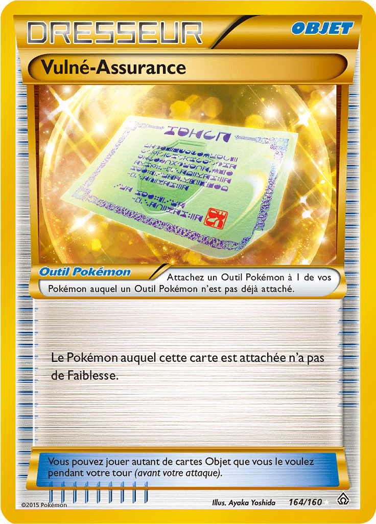 Vulné-Assurance - XY Primo-Choc - 164 - Holographique rare