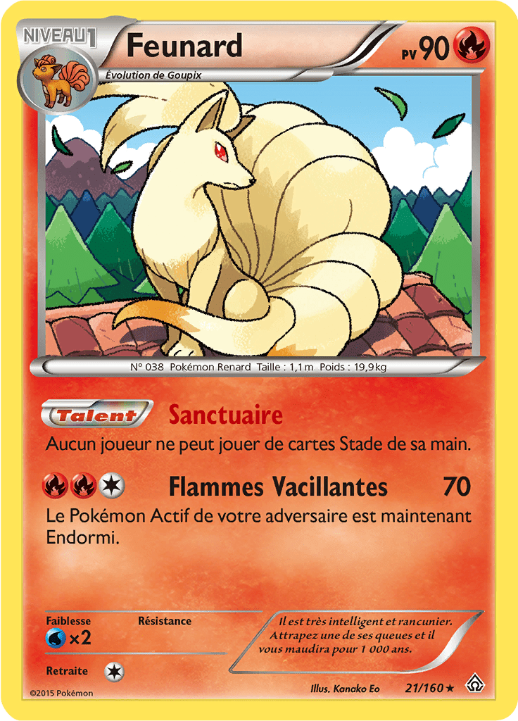 Feunard - XY Primo-Choc - 021 - Rare