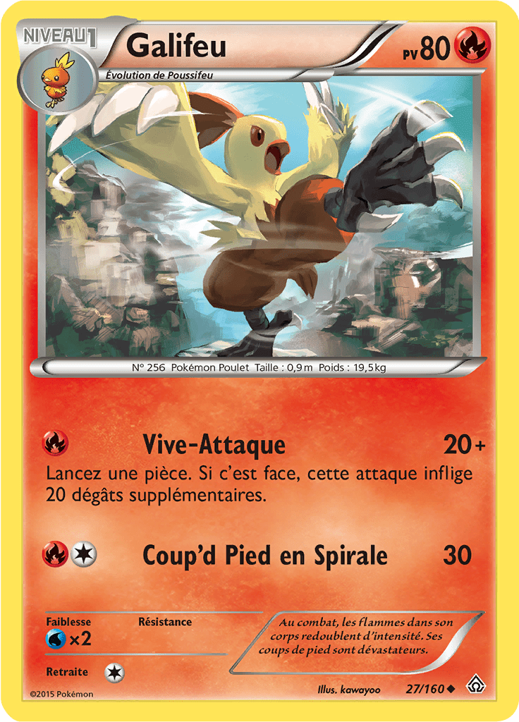Galifeu - XY Primo-Choc - 027 - Peu commune