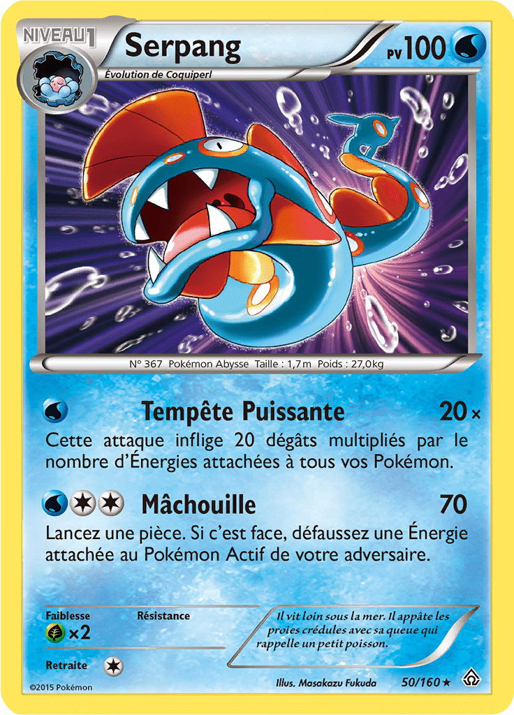 Serpang - XY Primo-Choc - 050 - Holographique rare
