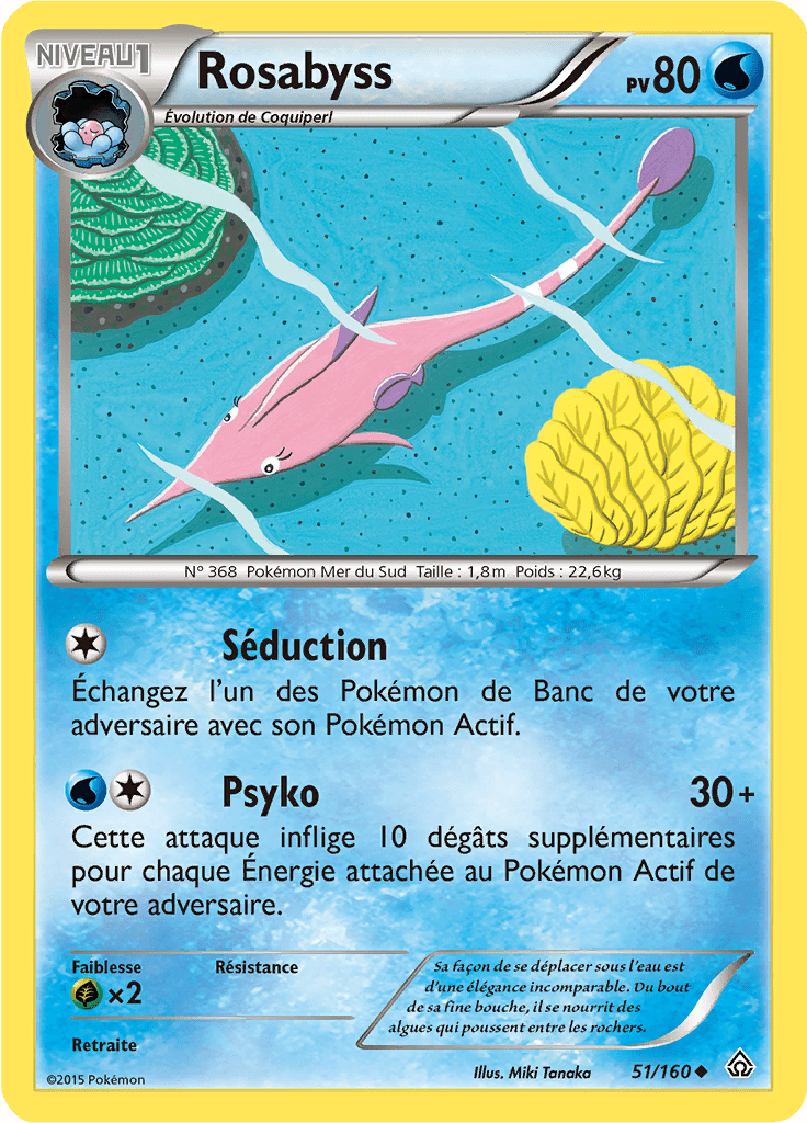 Rosabyss - XY Primo-Choc - 051 - Peu commune
