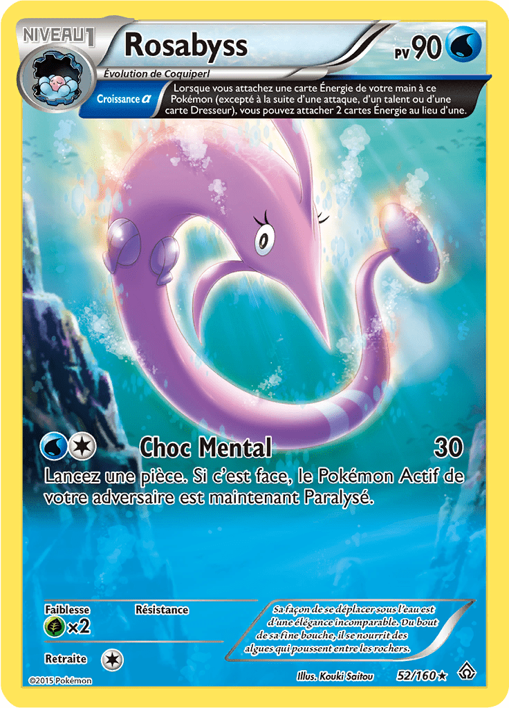 Rosabyss - XY Primo-Choc - 052 - Rare