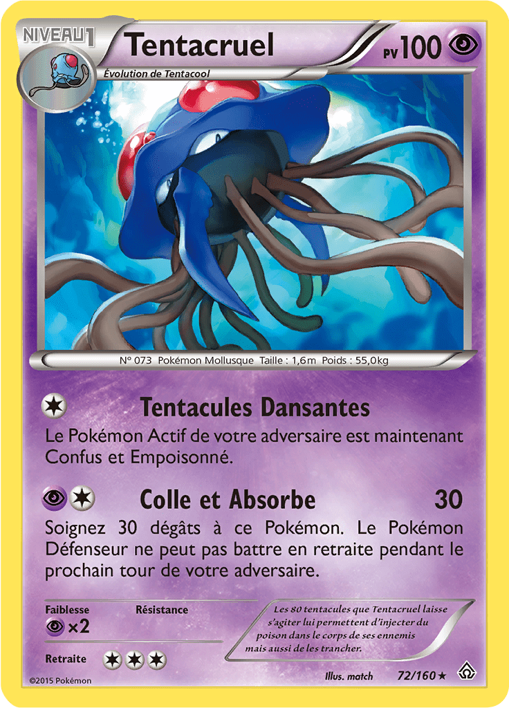 Tentacruel - XY Primo-Choc - 072 - Rare