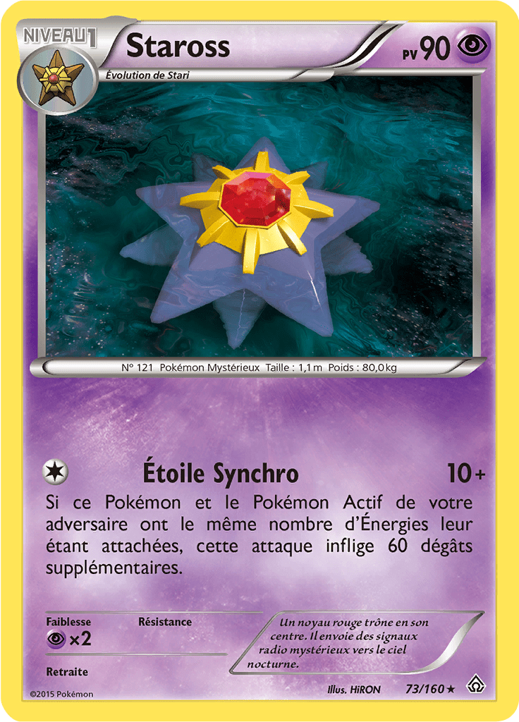 Staross - XY Primo-Choc - 073 - Rare
