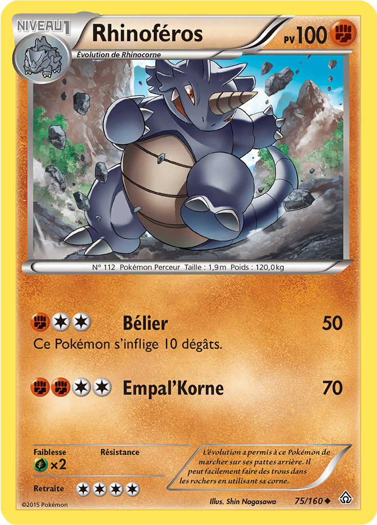 Rhinoféros - XY Primo-Choc - 075 - Peu commune