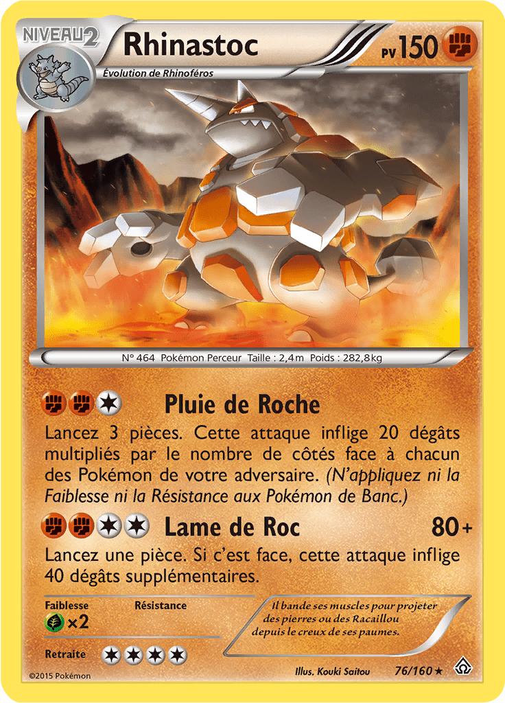 Rhinastoc - XY Primo-Choc - 076 - Rare