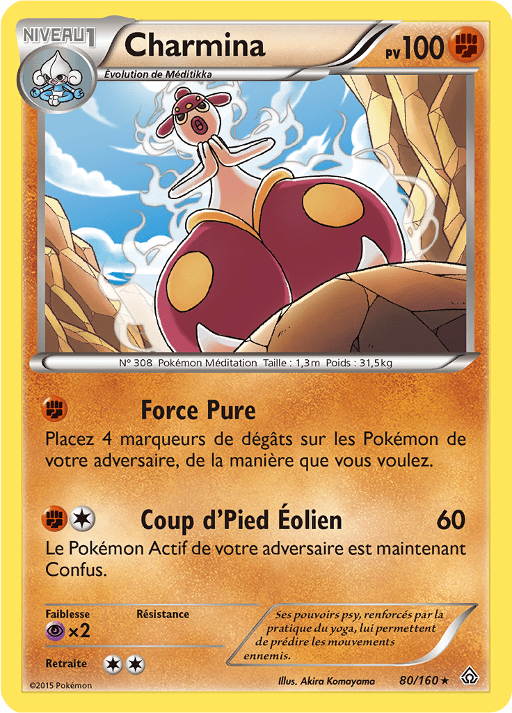 Charmina - XY Primo-Choc - 080 - Holographique rare