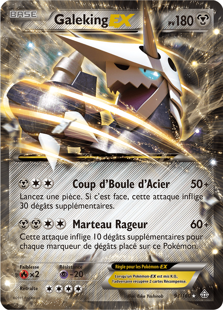 Galeking - XY Primo-Choc - 093 - Holographique rare EX