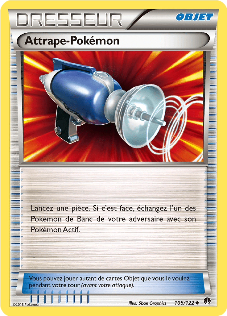 Attrape-Pokémon - XY Rupture TURBO - 105 - Peu commune