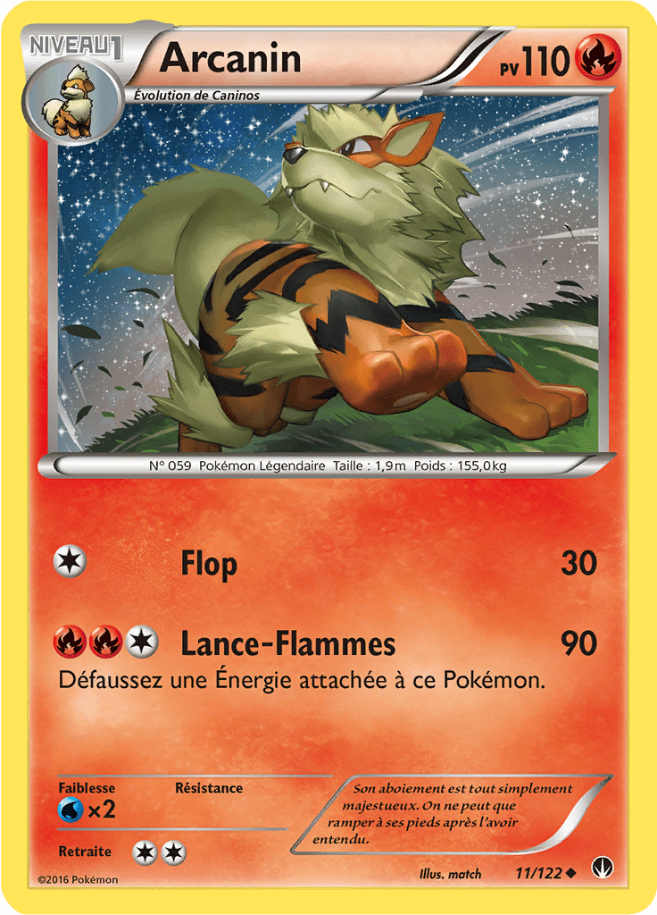Arcanin - XY Rupture TURBO - 011 - Peu commune