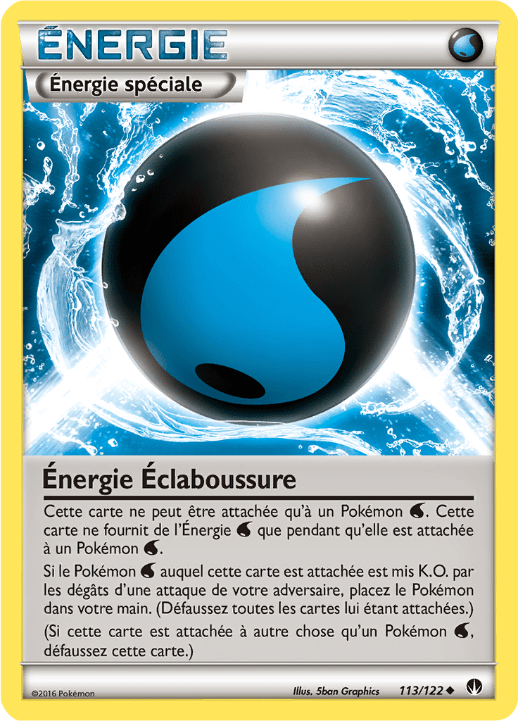 Énergie Éclaboussure - XY Rupture TURBO - 113 - Peu commune