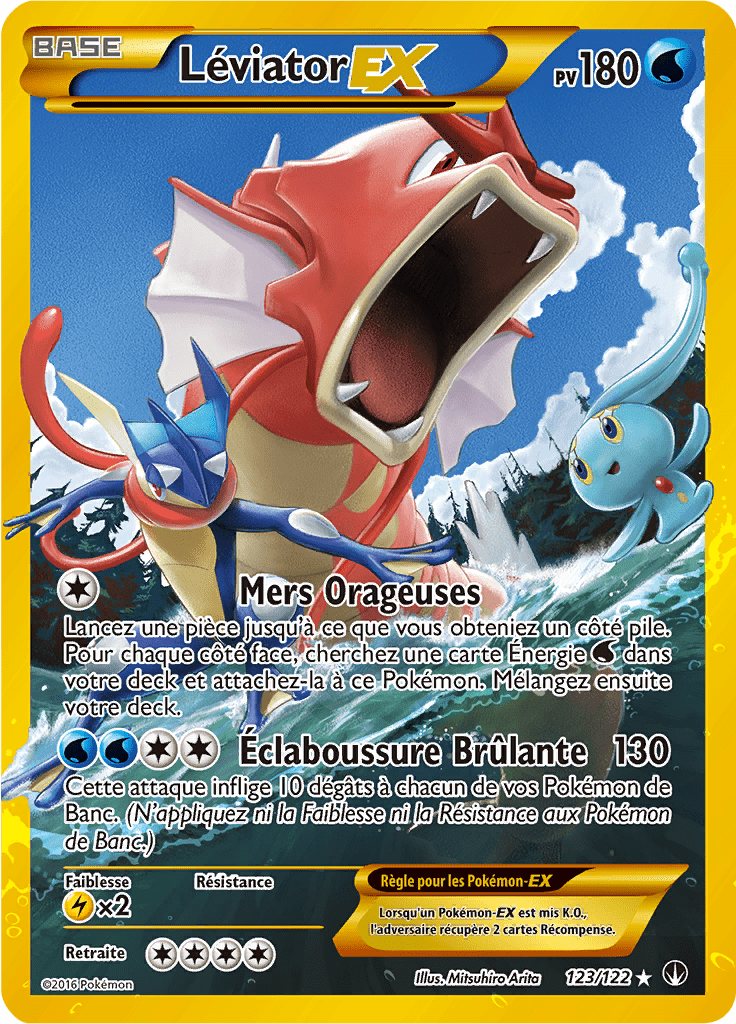 Léviator - XY Rupture TURBO - 123 - Holographique rare