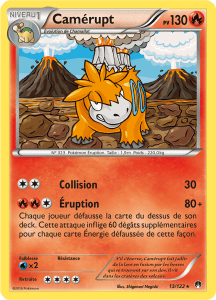 Camérupt - XY Rupture TURBO - 013 - Rare