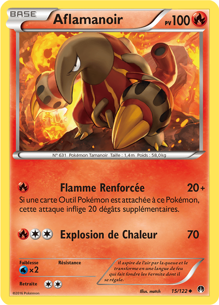 Aflamanoir - XY Rupture TURBO - 015 - Peu commune