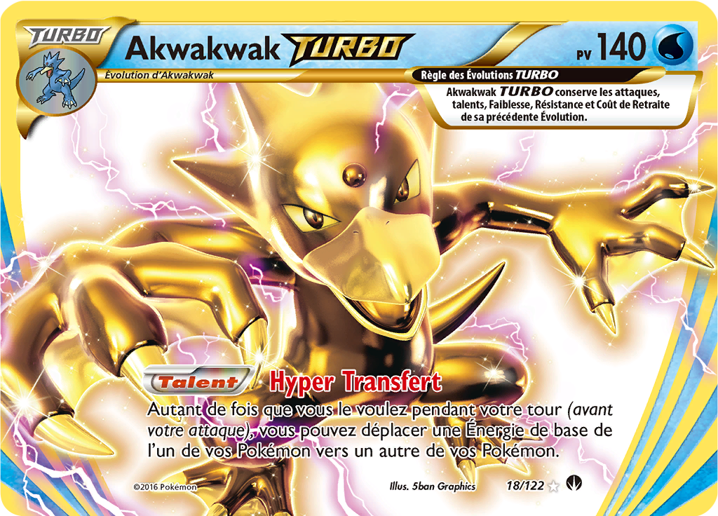 Akwakwak - XY Rupture TURBO - 018 - TURBO rare