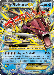 Méga Léviator - XY Rupture TURBO - 027 - Holographique rare EX