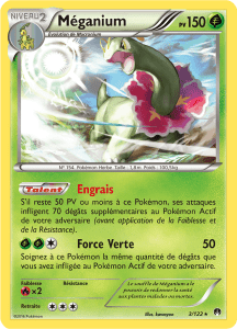Méganium - XY Rupture TURBO - 003 - Holographique rare