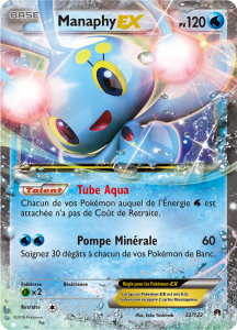 Manaphy - XY Rupture TURBO - 032 - Holographique rare EX
