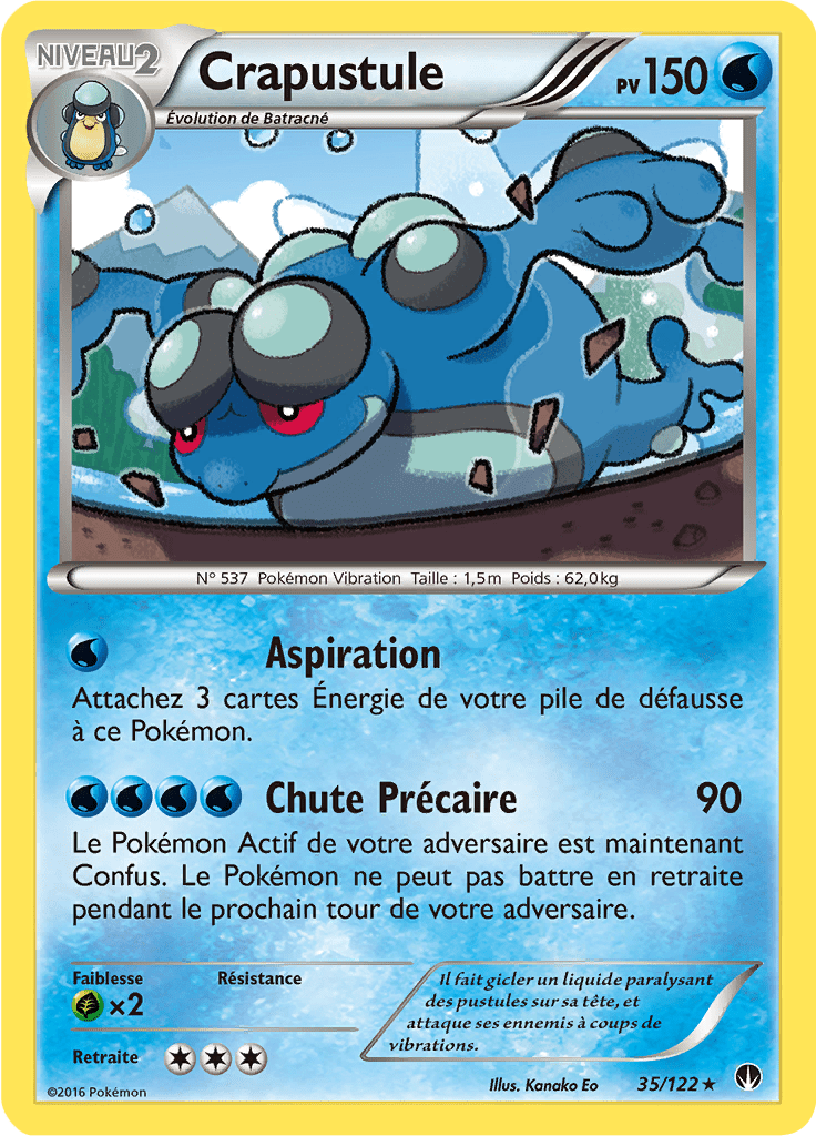 Crapustule - XY Rupture TURBO - 035 - Rare