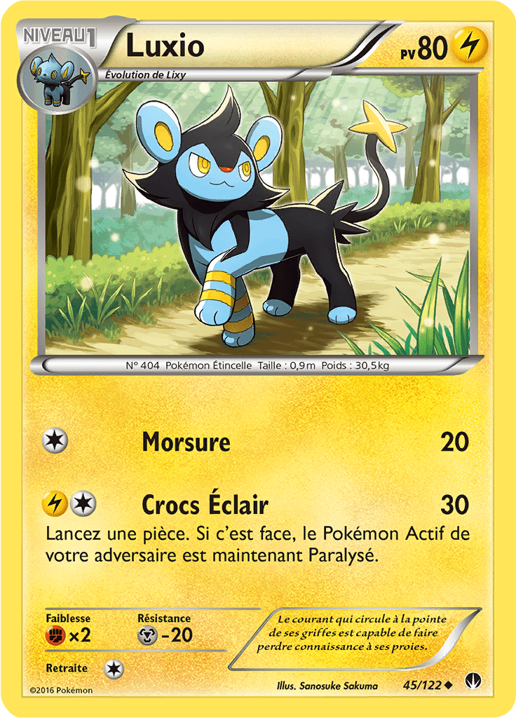Luxio - XY Rupture TURBO - 045 - Peu commune