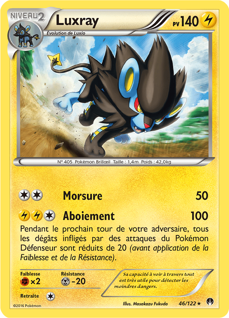 Luxray - XY Rupture TURBO - 046 - Rare